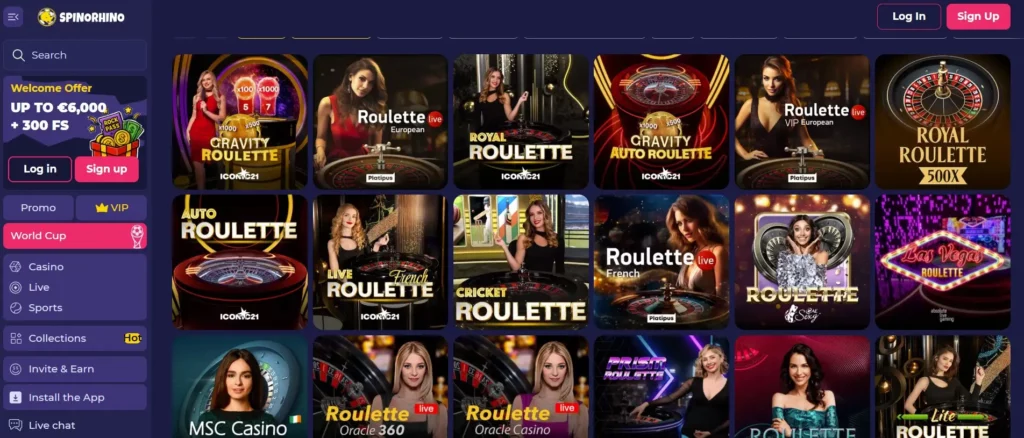 Live Roulette